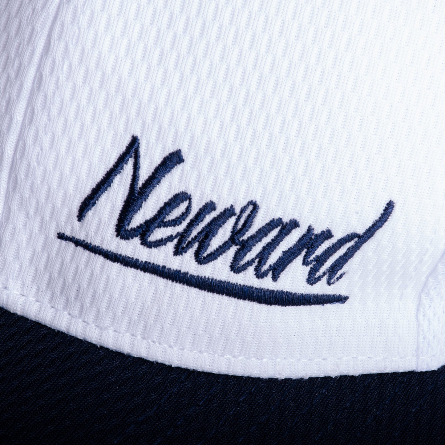 NEWARD クールメッシュキャップ ネイビー×ホワイト