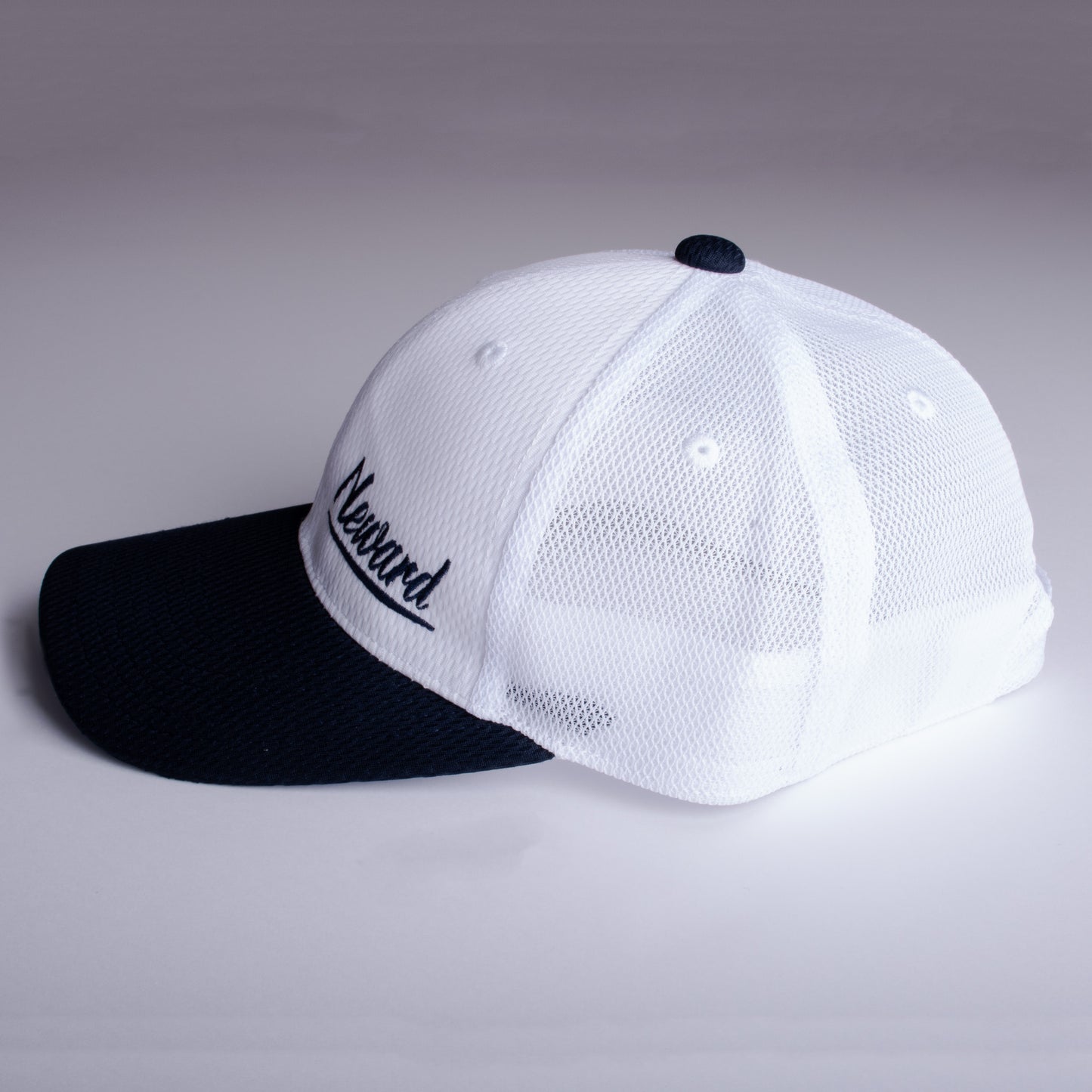 NEWARD クールメッシュキャップ ネイビー×ホワイト